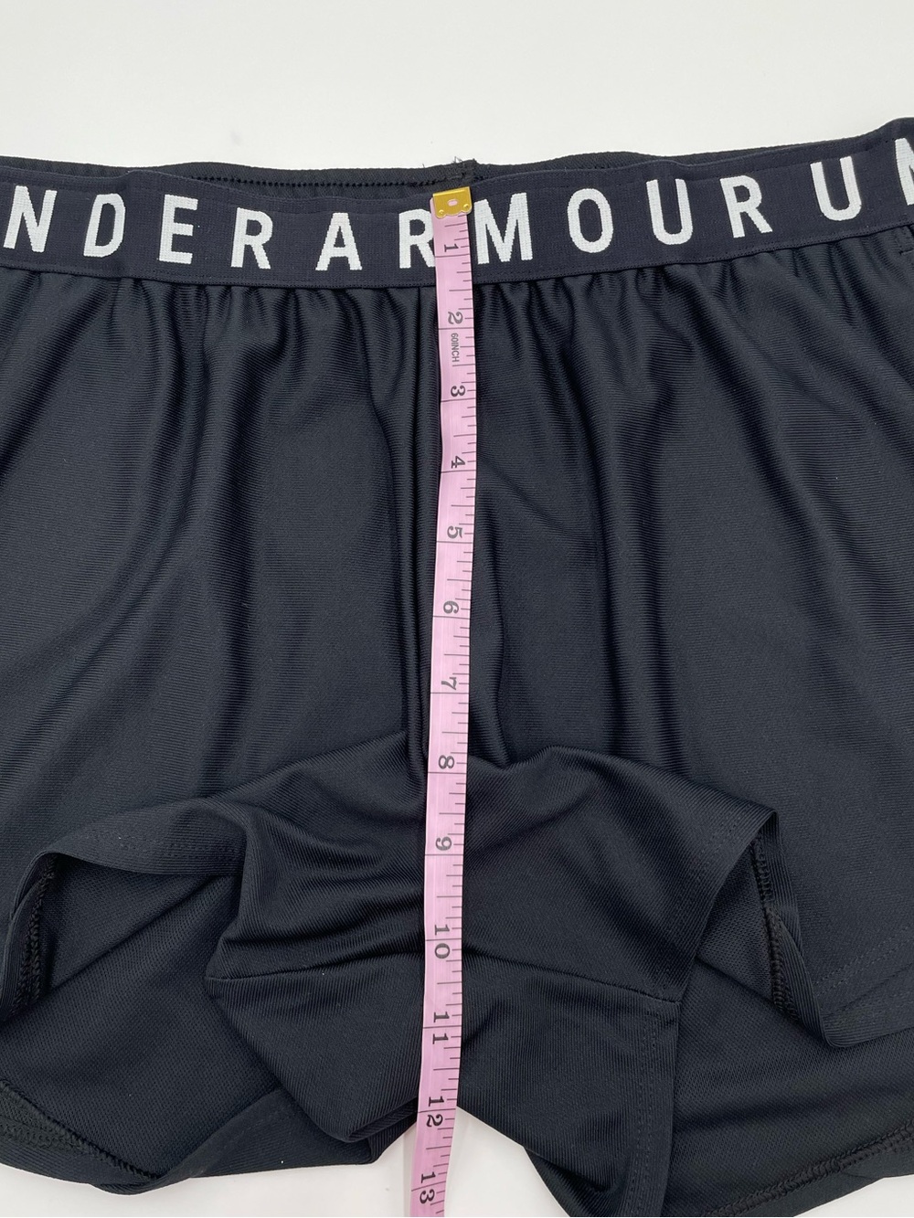 NEW Under Armour Women's Play Up Shorts 3.0 Black Size Large Activewear Loose - Picture 8 of 9